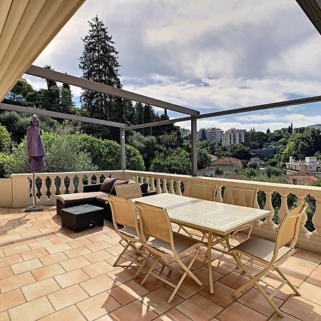 Villa Paradiso, Logement Avec Piscine, Nice Nord Exterior photo