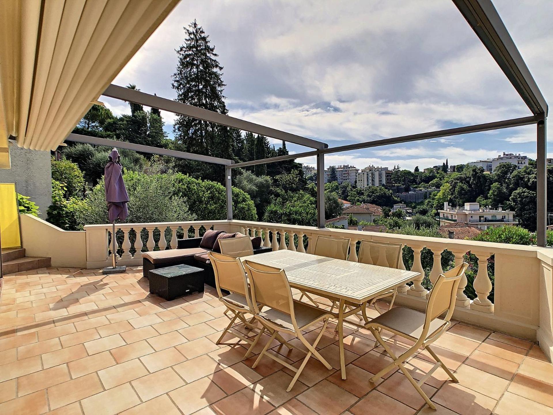 Villa Paradiso, Logement Avec Piscine, Nice Nord Exterior photo